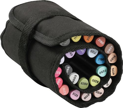 TROUSSE ROLL & GO POUR 24 MARQUEURS GRAPH'IT