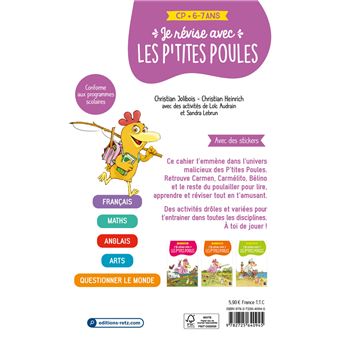 Je révise aves les P'tites Poules CP 6-7 ans