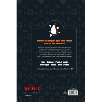 Le cahier des jeux et énigmes spécial Lupin