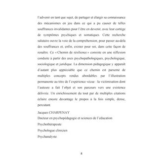 Chemin de résilience