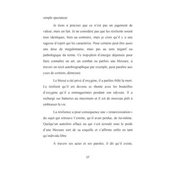 Chemin de résilience