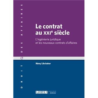 Le contrat au XXIe siècle
