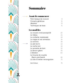 Déco à coudre sans patron