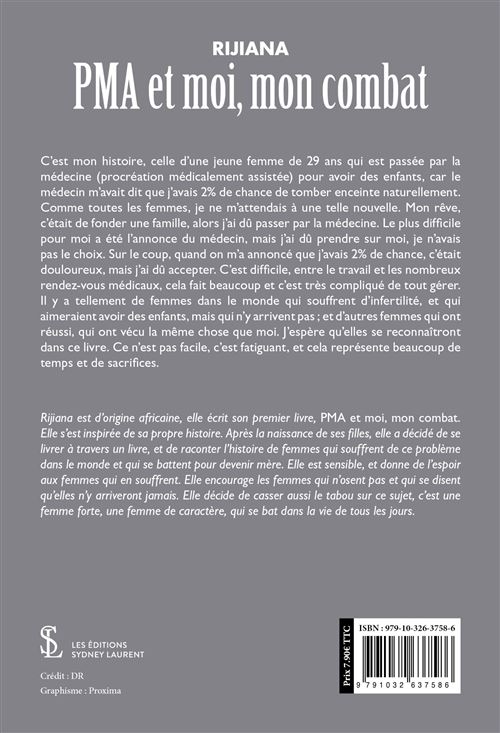 Pma Et Moi Mon Combat Broche Rijiana Livre Tous Les Livres A La Fnac