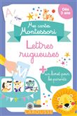 Mes cartes Montessori : Lettres rugueuses