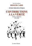 Contributions à la vérité