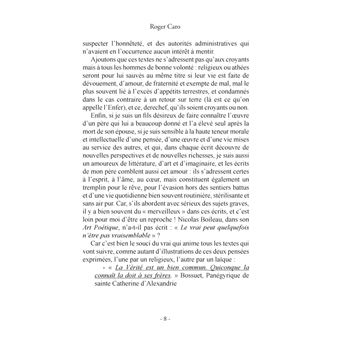 Contributions à la vérité