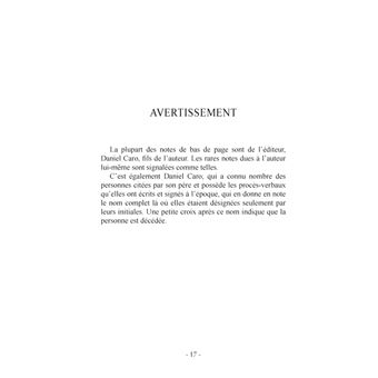 Contributions à la vérité