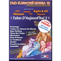 Coffret Karaoké Mania Promo Tubes d'Aujourd'hui 1 & 3 DVD