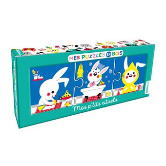Mes puzzles en bois - mes p'tits rituels