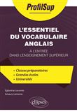 L'essentiel du vocabulaire anglais à l'entrée dans l'enseignement supérieur