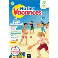 Hatier Vacances Cahiers De Vacances Livre Bd Soldes Fnac