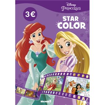 Disney Princesses - Star Color (Raiponce et Ariel)