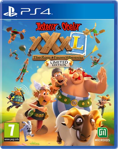 Asterix Obelix XXXL : Le belier d’Hibernie Limited Edition PS4