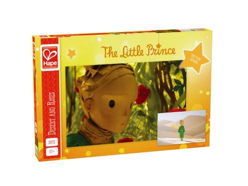 Puzzle Hape Le Petit Prince Rose Et Désert 50 Pièces x 2