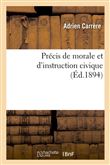 Précis de morale et d'instruction civique (Éd.1894)