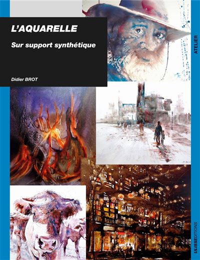 Aquarelle sur support synthétique