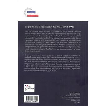 Les préfets dans la modernisation de la France (1953-1972)