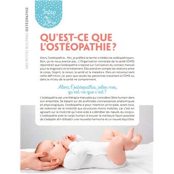 Mes petites routines enfants : Ostéopathie