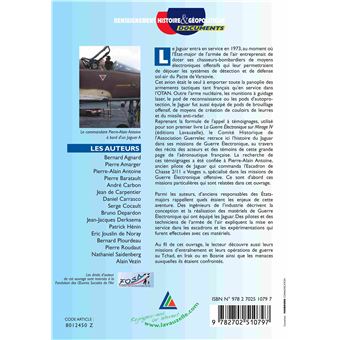 Le Jaguar dans ses missions de guerre électronique