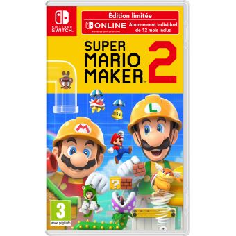 Super Mario Maker 2 Edition Limitée Nintendo Switch - 1
