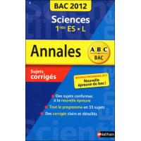 Annales bac 2012 sciences 1ere