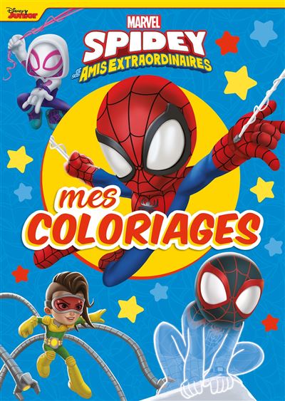Livre De Coloriage Spiderman 2700000326 - Toute l'offre loisirs créatif BUT