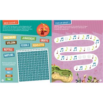 Gigantosaurus - Le méga cahier de jeux