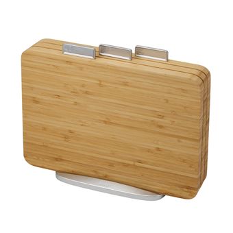 Joseph Joseph Index Bamboe Snijplank Set 4stuks