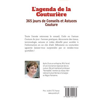 L'agenda de la Couturière