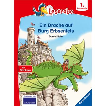 EIN DRACHE AUF BURG ERBSENFELS  LESERABE AB 1. KLASSE  ERSTL