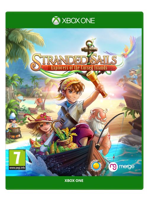 Pochette avant du jeu Stranded Sails Explorers of the Cursed Islands Xbox One