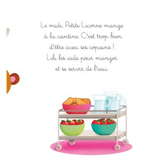Petite licorne va manger