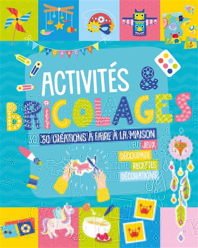 Mon livre d'activites et de bricolage (coll. mes livres d'activites)