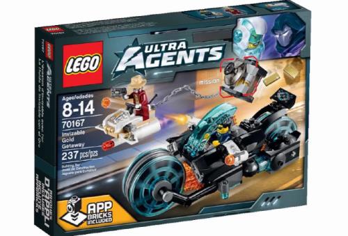 Lego Lego® Ultra Agents 70167 L'Evasion D'Or D'Invizable