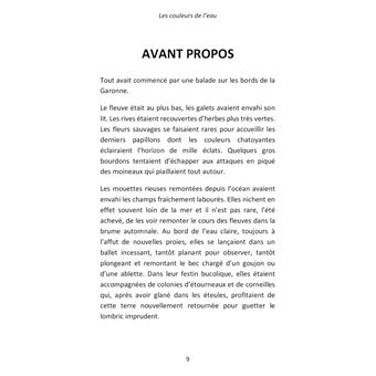 Les couleurs de l'eau