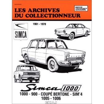 SIMCA 1000 et 900 (1961/1978) N 35