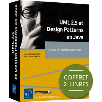 UML 2.5 et Design Patterns en Java - Coffret de 2 livres : Maîtrisez les modèles de conception