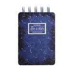 Carnet de notes mini spiralé Legami étoiles