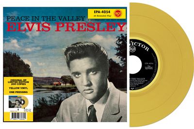 Peace In The Valley US Édition Limitée Vinyle Jaune