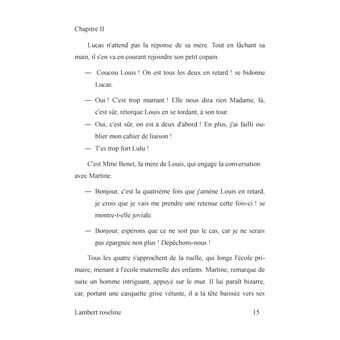 J'arrive dans 5 minutes Mila !