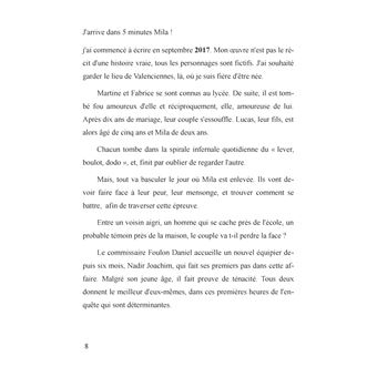 J'arrive dans 5 minutes Mila !