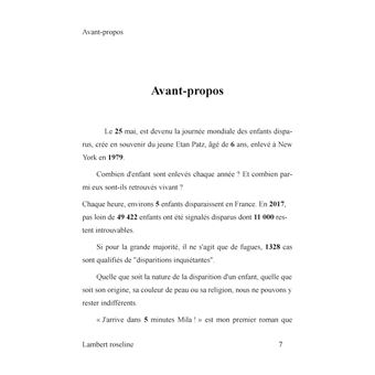 J'arrive dans 5 minutes Mila !