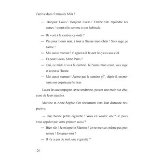 J'arrive dans 5 minutes Mila !