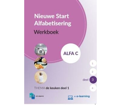 Nieuwe Start Alfabetisering Werkboek Alfa C Deel 3 + e-learning