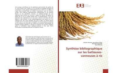 Synthèse bibliographique sur les batteuses-vanneuses à riz