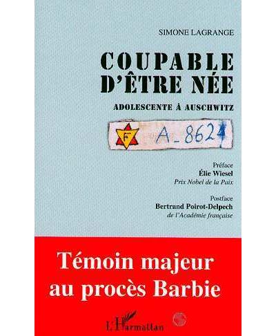 Coupable d'être née - Simone Lagrange - (donnée non spécifiée)