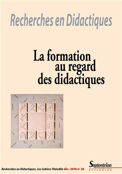 La formation au regard des didactiques - Ana Dias-Chiaruttini - broché