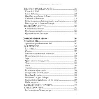 Vegan pourquoi comment