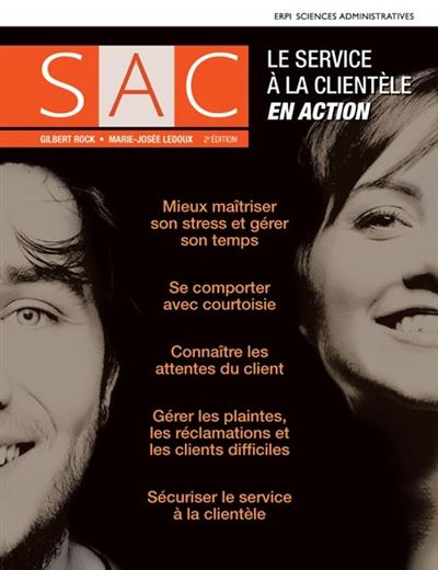 Service a la clientele 2e + monlab - Gilbert Rock - broché